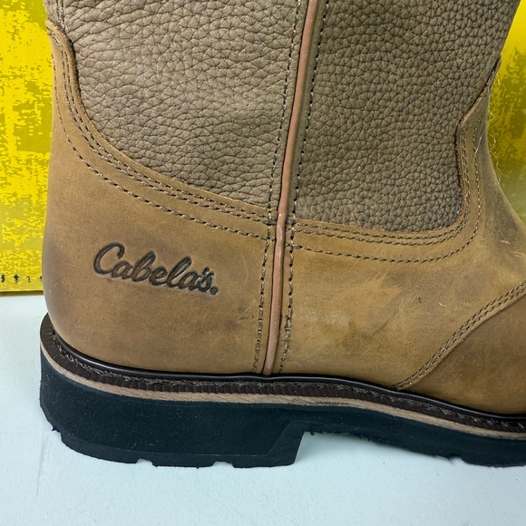 Cabela’s Pinedale Round Toe Leather Boots NIB New Men’s 11 - Picture 8 of 11